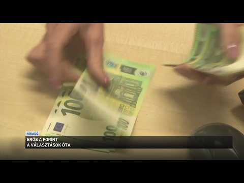 Egyre többen váltanak forintot euróra サムネイル
