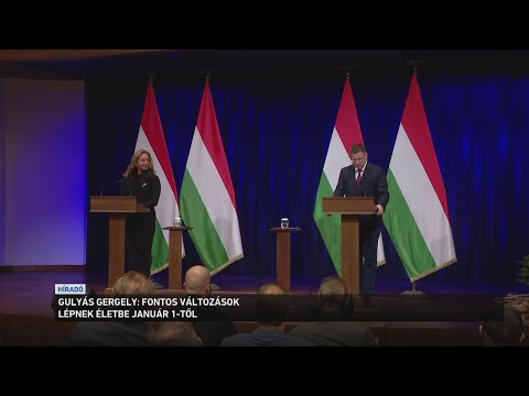 A január elsején életbe lépő intézkedésekről tárgyalt a kormány a mai ülésén サムネイル