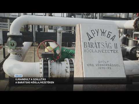 Újraindult a Barátság kőolajvezeték サムネイル