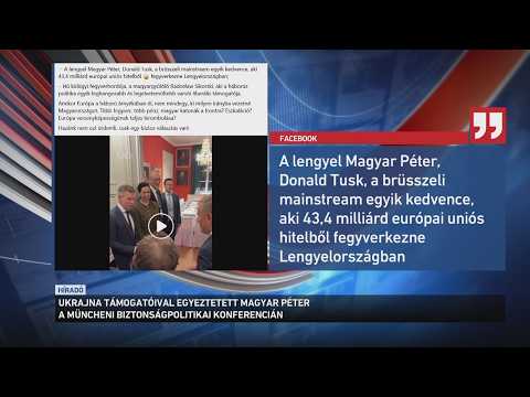 Ukrajna támogatóival egyeztetett Magyar Péter サムネイル
