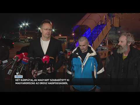 Két kárpátaljai magyart szabadított ki Magyarország az orosz hadifogságból サムネイル