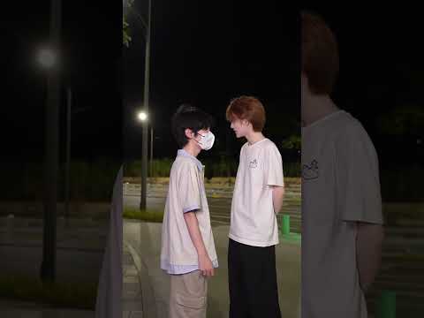 Still too shy to kiss my handsome guy | Hai Yan & Zhi Shi #bl #bltiktok #lgbt #jenvlog - BL Couple サムネイル