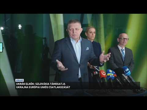 Szlovákia támogatja Ukrajna európai uniós csatlakozását サムネイル
