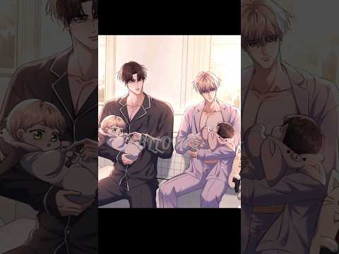 cute twin babies with daddy's🥰😘#bl #blmanhwa #blmanhwarecommendation #manhwa #shors サムネイル