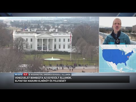 Venezuelát bombázta az Egyesült Államok, elfogták Maduro elnököt és feleségét サムネイル