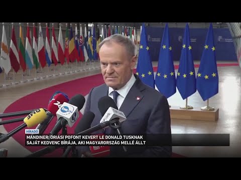 Magyarország oldalára állt egy kulcsfontosságú ügyben Donald Tusk saját kedvenc bírája サムネイル