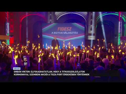 Elfogadhatatlan, hogy a titkosszolgálatok kormánnyal szembeni akciói a Tisza Párt érdekében サムネイル