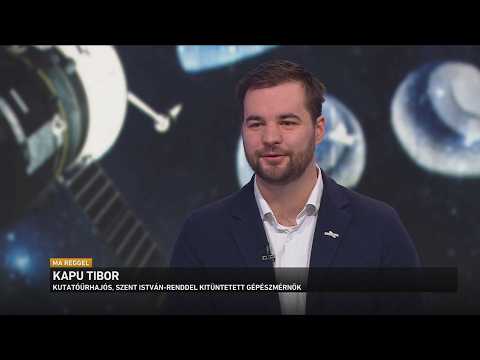 Kapu Tibor, Magyarország második hivatásos űrhajósa kapta a közmédia Év Embere díját サムネイル