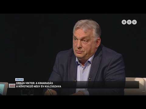 A kimaradást nevezte a következő négy év kulcsszavának a miniszterelnök サムネイル