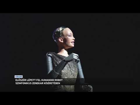 Először adott koncertet szimfonikus zenekarral egy humanoid robot サムネイル