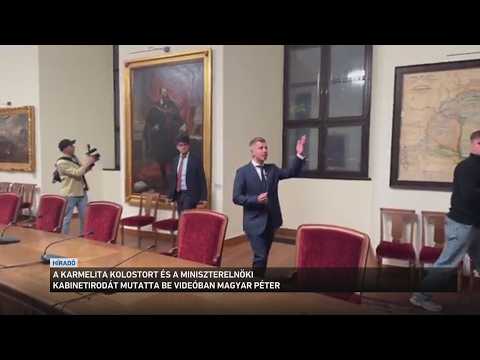 Élő adásban tartott tárlatvezetést a Karmelita Kolostorban az új miniszterelnök サムネイル