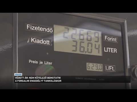Már nem kötelező a forgalmi engedélyt bemutatni tankoláskor, サムネイル