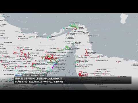 Izrael libanoni támadása miatt Irán ismét lezárta a Hormuzi-szorost サムネイル