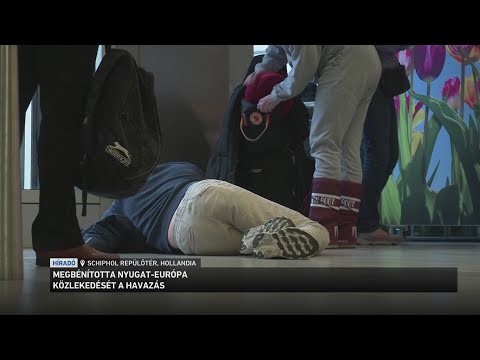 Megbénította Nyugat Európa közlekedését a havazás サムネイル