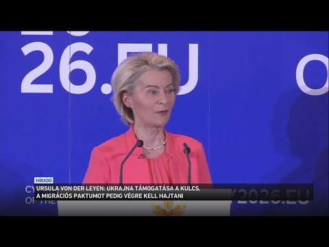 Ursula von der Leyen: Ukrajna támogatása a kulcs サムネイル