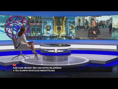 Már csak néhány óra van hátra Milánóban a Téli Olimpia hivatalos megnyitójáig サムネイル