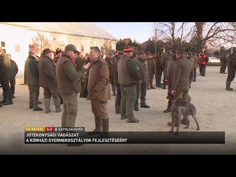 Jótékonysági vadászat a kórházi gyermekosztályok fejlesztéséért サムネイル