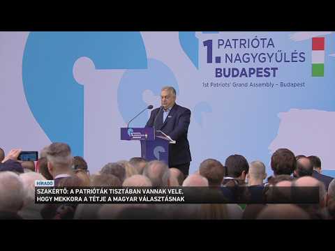 Hatalmas siker volt a Patrióta pártcsalád első nagygyűlése tegnap Budapesten サムネイル