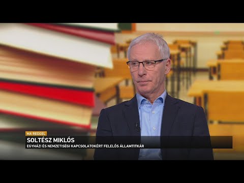 Soltész Miklós: húszezer diák oktatását szolgálják a német nemzetiségi támogatások サムネイル