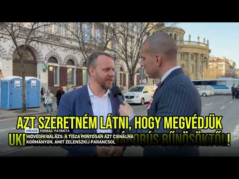 A Tisza pontosan azt csinálná kormányon, amit Zelenszkij parancsol サムネイル