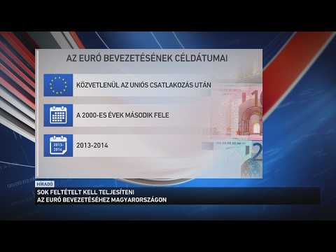 Egyre többször elhangzik az euró bevezetésének a fontossága サムネイル