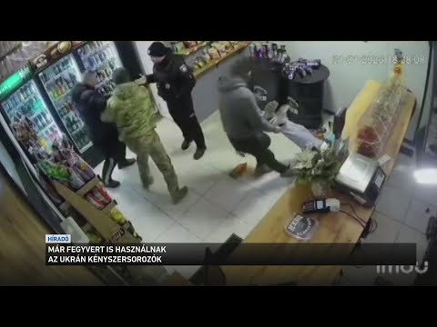 Egyre többször fenyegeti fegyverrel a civileket a kényszersorozók Ukrajnában サムネイル