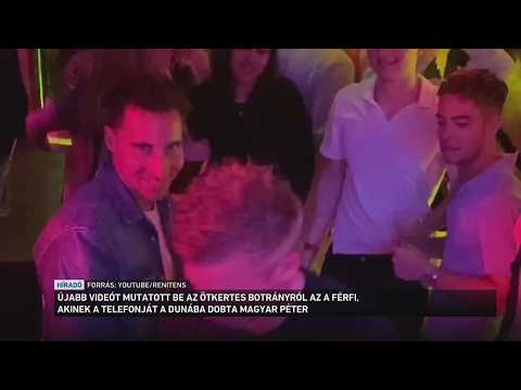 Egy eddig nem látott videót mutatott be az a férfi, akinek a telefonját Magyar Péter a  Dunába dobta サムネイル