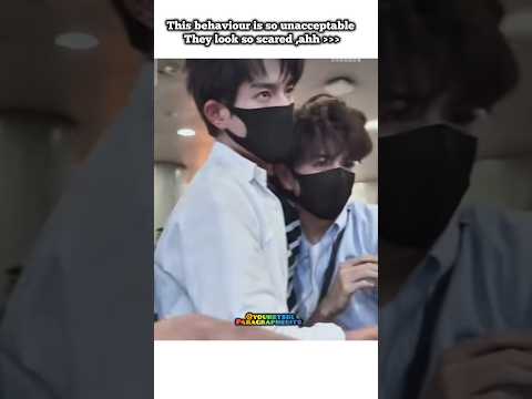 Plzz stop‼️🙏 mobbing them💔Look so scared 🥺#bl#aydensng #doublehelix#shorts#lyusitong