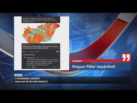 A Mandiner szerint Magyar Péter bepánikolt サムネイル