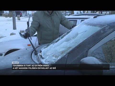 Továbbra is az extrém hideg éjszakák uralják Magyarországot サムネイル