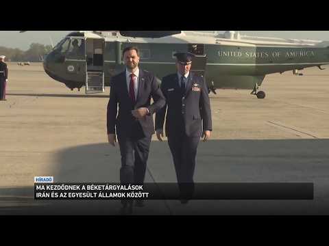 Ma kezdődnek a béketárgyalások Irán és az Egyesült Államok között サムネイル