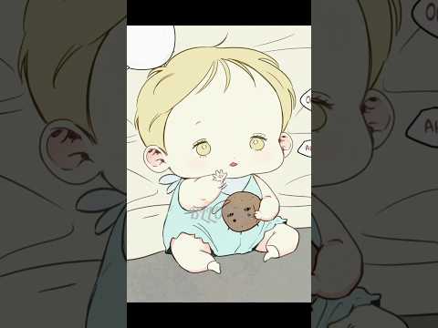 baby saying hello with his cute tiny hand🥰😘#manhwa #shorts #yaoi #manhwaedit #bl #manhwaedit #fyp サムネイル