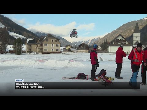 Halálos lavinák voltak Ausztriában サムネイル