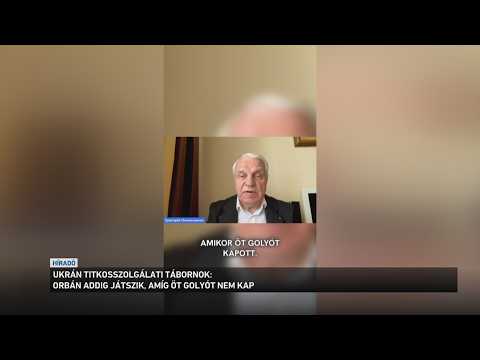 Ukrán titkosszolgálati tábornok  Orbán addig játszik amíg öt golyót nem kap サムネイル