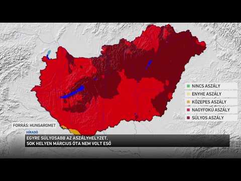 A szárazság miatt egyre súlyosabb az aszályhelyzet サムネイル