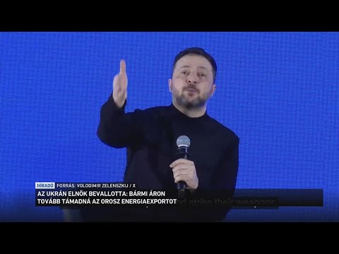 Ukrajna továbbra is támadni fogja az orosz energiát サムネイル