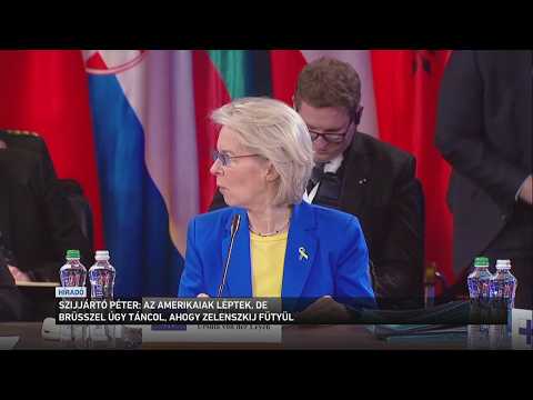 Szijjártó Péter: Az amerikaiak léptek, de Brüsszel úgy táncol, ahogy Zelenszkij fütyül サムネイル