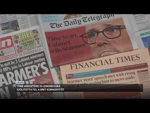 Nem akar lemondani kormányfői és pártelenöki posztjáról a brit miniszterelnök サムネイル