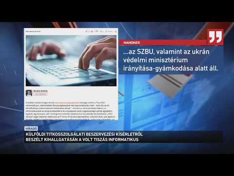 Külföldi titkosszolgálatok szervezhették be a tiszás informatikust サムネイル