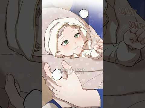 baby look so cute in his daddy's arm🥰😘#bl #blmanhwa #blmanhwarecommendation #manhwa #shorts サムネイル