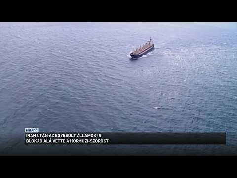 Irán után az Egyesült Államok is blokád alá vette a Hormuzi-szorost サムネイル