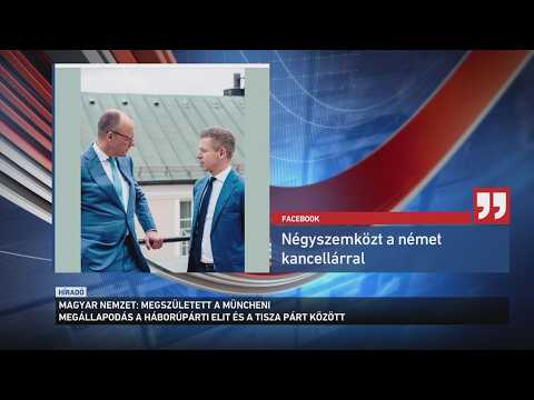 Megszületett a müncheni megállapodás a háborúpárti elit és a Tisza Párt között サムネイル