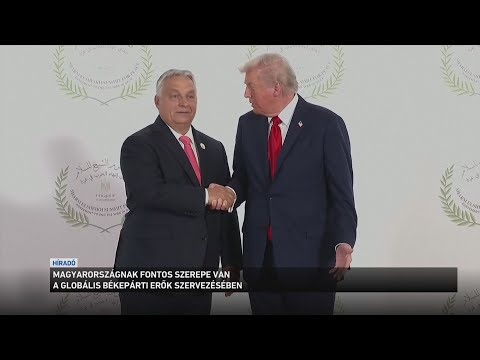 Óriási elismerés, hogy Donald Trump meghívta a Béketanács alapítójának Orbán Viktort サムネイル