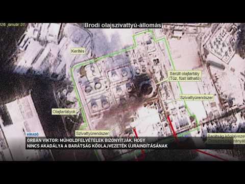 Műholdfelvételek bizonyítják, hogy a Barátság kőolajvezeték újraindításának nincs technikai akadálya サムネイル