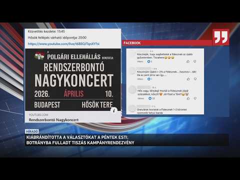 Nem tesz jót a Tisza szavazóbázisának a péntek esti hősök terei botrány サムネイル