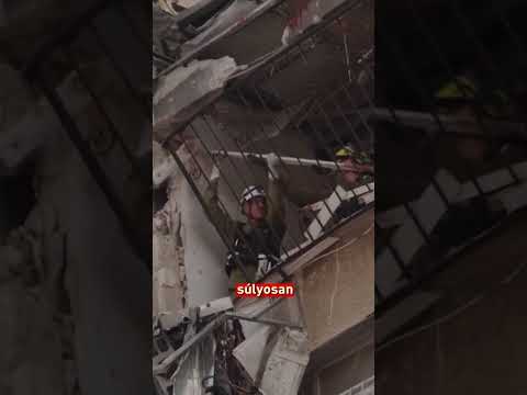 Lakóépületbe csapódott be egy Iránból indított rakéta az izraeli Bnei Brak-ban, vasárnap reggel サムネイル