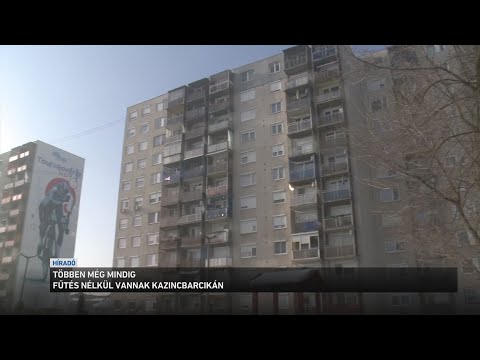 500 ember továbbra is fűtés nélkül van Kazincbarcikán サムネイル