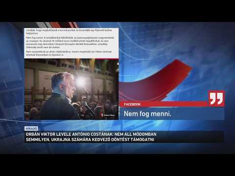 Nem áll módomban semmilyen, Ukrajna számára kedvező döntést támogatni サムネイル