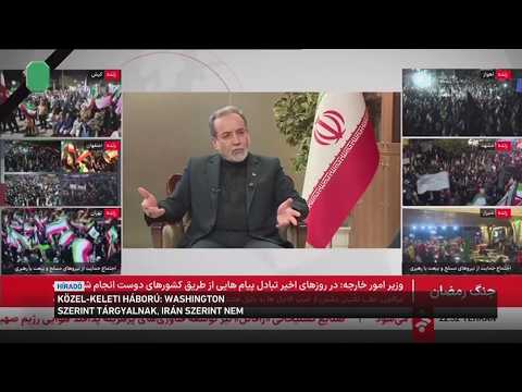 Közel keleti háború: Washington szerint tárgyalnak, Irán szerint nem サムネイル