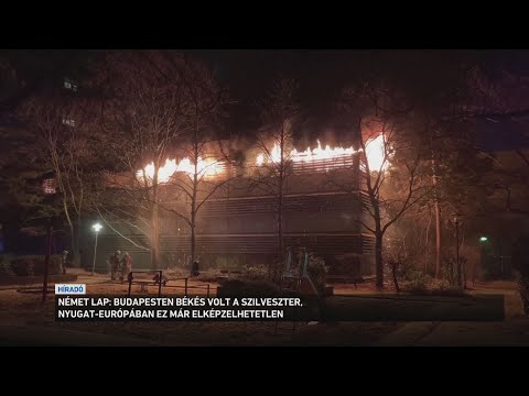 Német lap: Budapesten békés volt a szilveszter, Nyugat Európában ez elképzelhetetlen lenne サムネイル